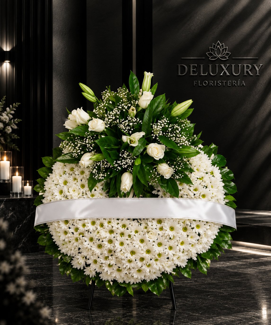 CORONA ELEGANCIA BLANCA