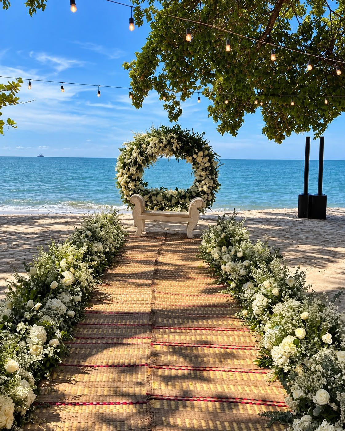 ARCO DE AMOR FRENTE AL MAR
